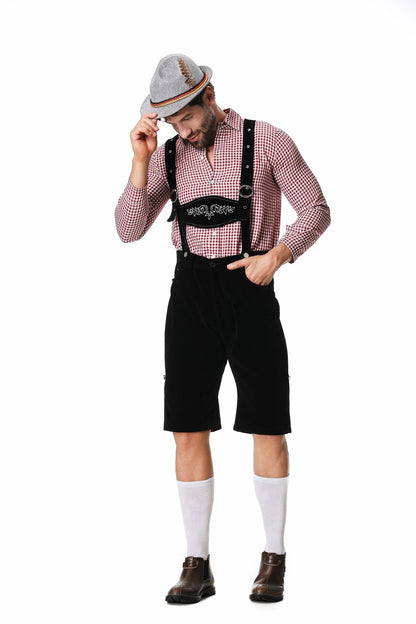 LEDERHOSN Jürgen - Traditionelles Lederhosen Set Men