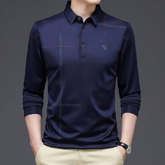 DAVID - Stylisches Business Polo Shirt Men