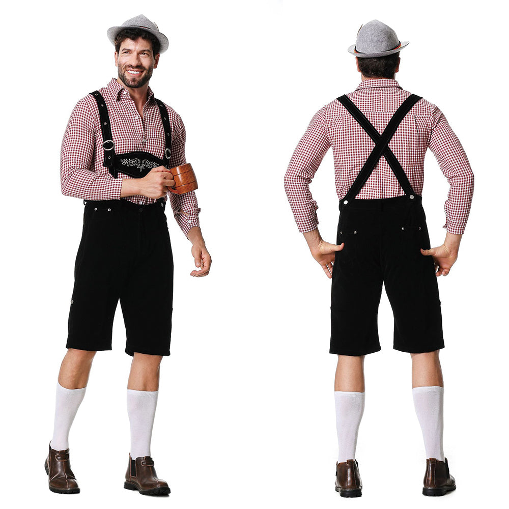 LEDERHOSN Jürgen - Traditionelles Lederhosen Set Men