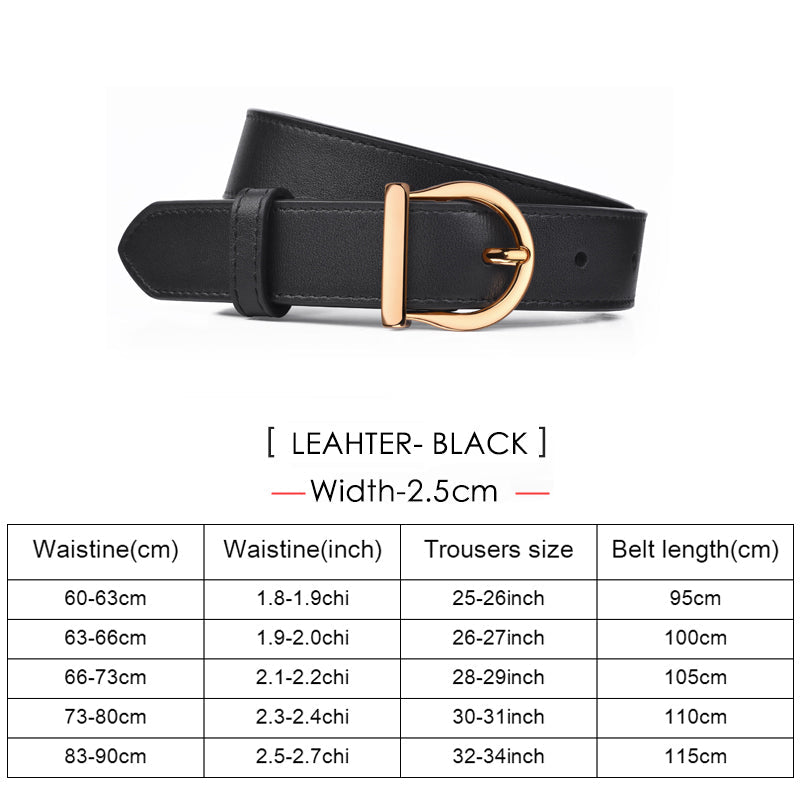 BELT - High Quality Leder Gürtel Women