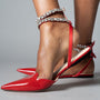 GISELLE - All what you need! Shiny Kristall Flache Heels Women