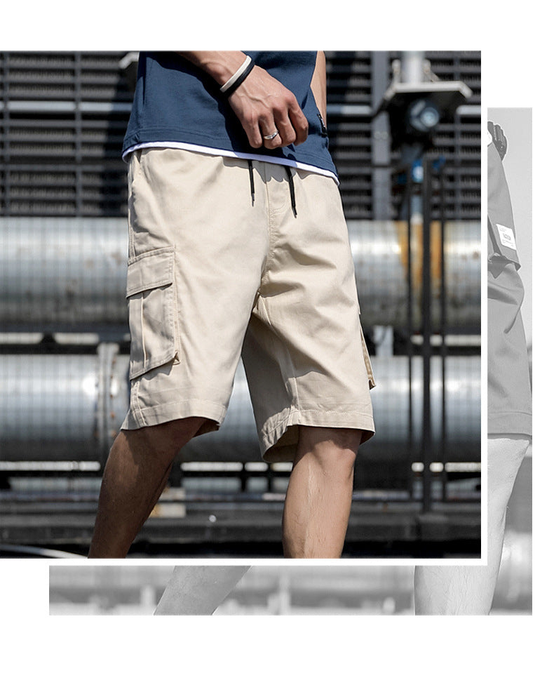 JAMIE - Stylisch Lässig Baumwoll Cargo Shorts mit Seitentaschen Men