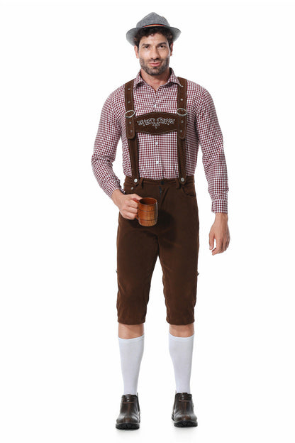 LEDERHOSN Jürgen - Traditionelles Lederhosen Set Men