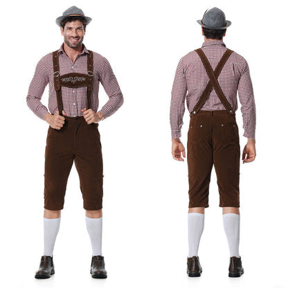 LEDERHOSN Jürgen - Traditionelles Lederhosen Set Men