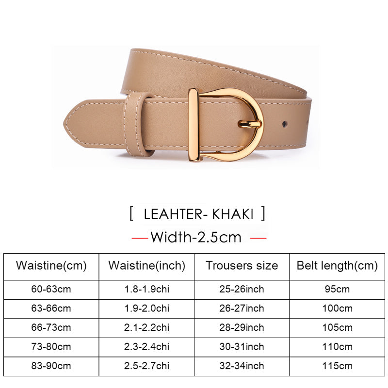 BELT - High Quality Leder Gürtel Women