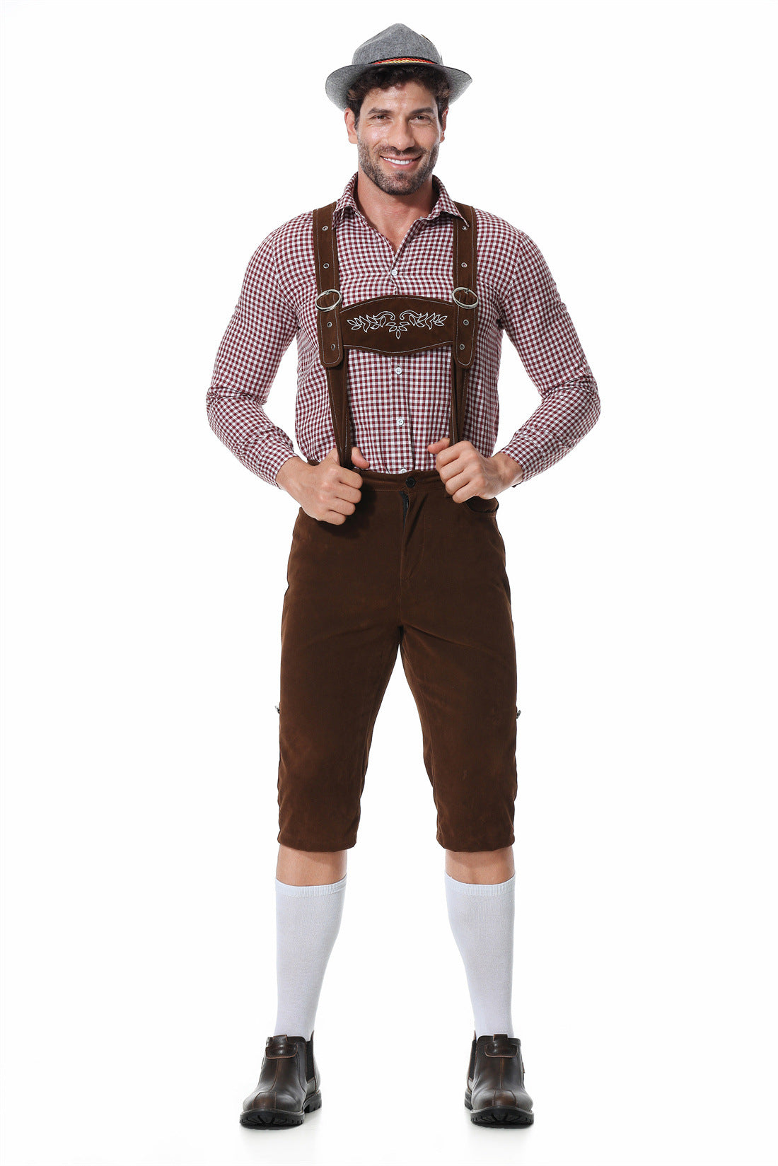 LEDERHOSN Jürgen - Traditionelles Lederhosen Set Men