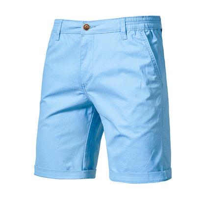 SIDNEY - Hohe Qualität 100 % Baumwolle Elastische Taille Shorts Men