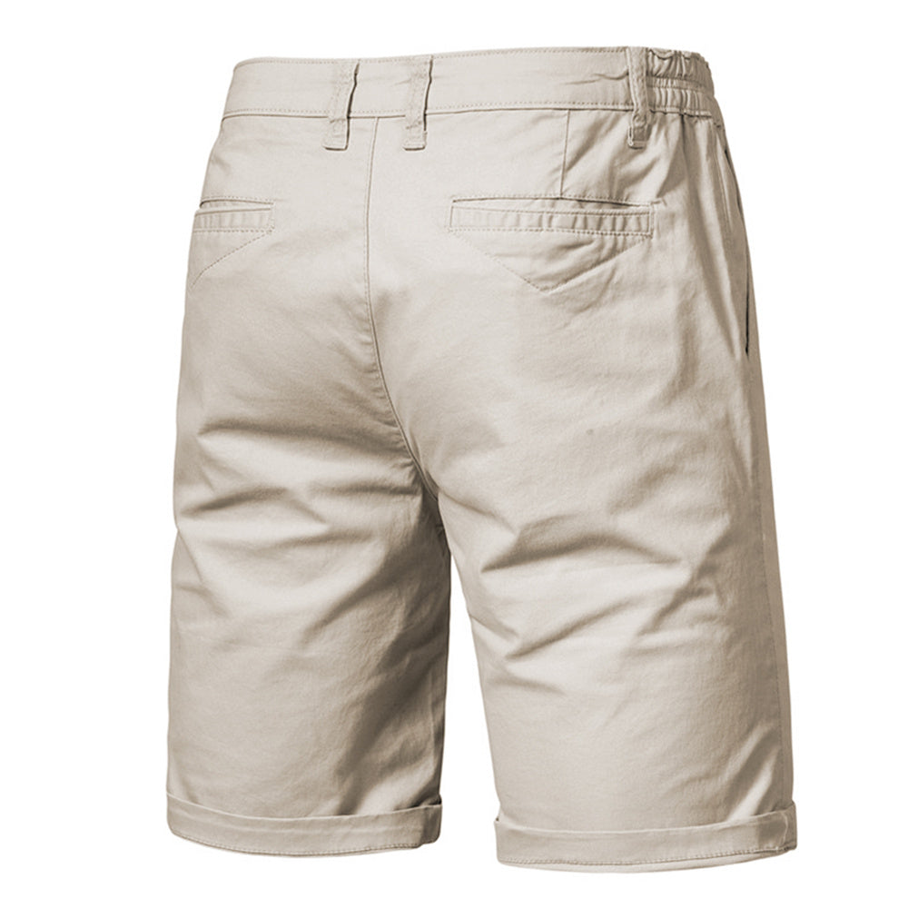 SIDNEY - Hohe Qualität 100 % Baumwolle Elastische Taille Shorts Men