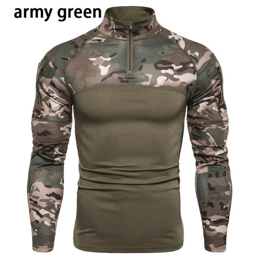 HEKTOR - Stylisch Camouflage Atletisch Shirts