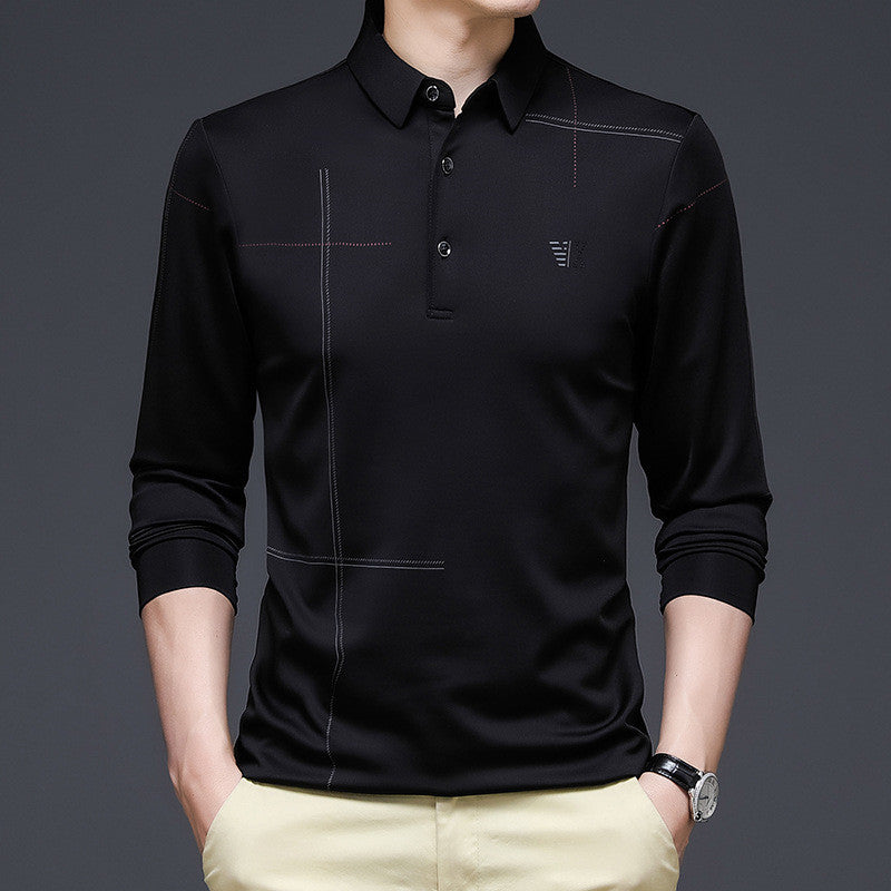 DAVID - Stylisches Business Polo Shirt Men