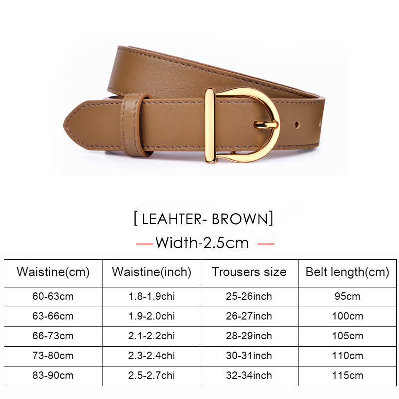 BELT - High Quality Leder Gürtel Women