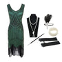 DINA - Trendy Partykleid: 5-teiliges Accessoire-Ensemble