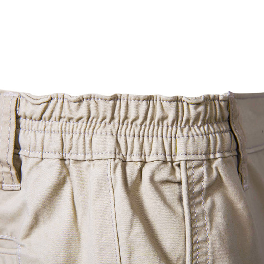 SIDNEY - Hohe Qualität 100 % Baumwolle Elastische Taille Shorts Men