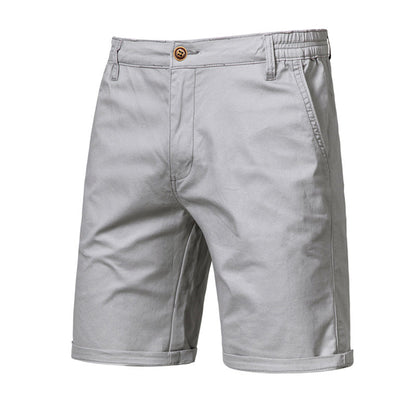 SIDNEY - Hohe Qualität 100 % Baumwolle Elastische Taille Shorts Men