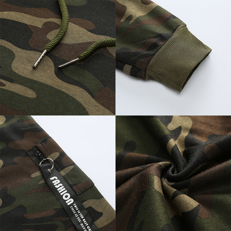 JAMES - Stylisch Modern Camouflage Trainingsanzug Men