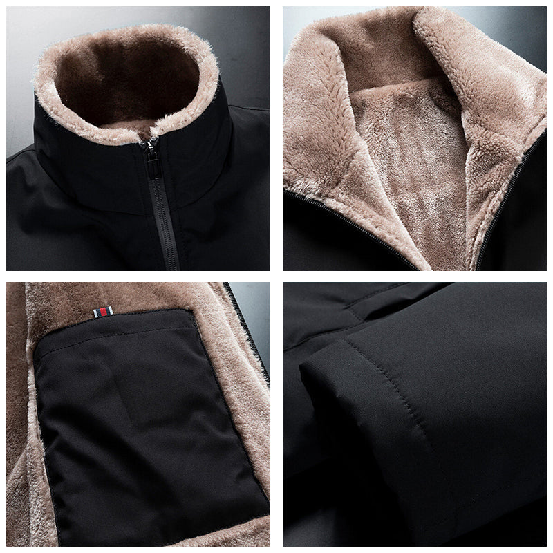 LEON - Lässig Winddicht Warm Fleece Jacke Men