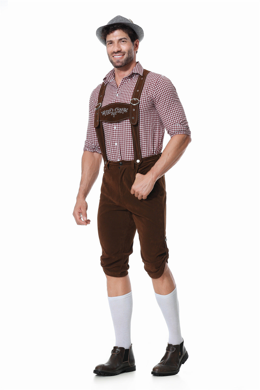 LEDERHOSN Jürgen - Traditionelles Lederhosen Set Men