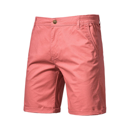 SIDNEY - Hohe Qualität 100 % Baumwolle Elastische Taille Shorts Men