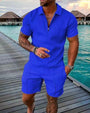 ROMEO - Stylisches Sommer Outfit Men (Polo + Short)