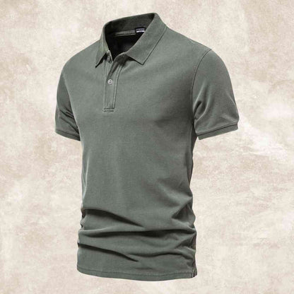 OLIVER - Lässiges Baumwoll Polo Shirt Men