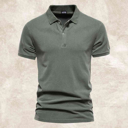 OLIVER - Lässiges Baumwoll Polo Shirt Men