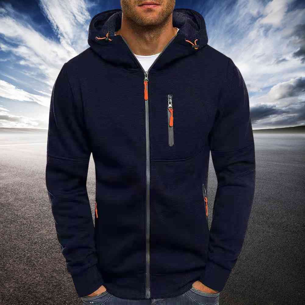 CLARK - Stylischer Fleece Cardigan mit Cashmere Anteil Men