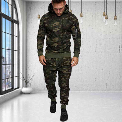 JAMES - Stylisch Modern Camouflage Trainingsanzug Men